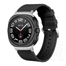 Gigapack Samsung Galaxy Watch Ultra eSIM 47mm (SM-L705) pótszíj (egyedi méret, valódi bőr) fekete