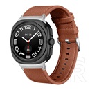 Gigapack Samsung Galaxy Watch Ultra eSIM 47mm (SM-L705) pótszíj (egyedi méret, valódi bőr) kávébarna