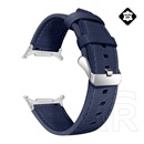 Gigapack Samsung Galaxy Watch Ultra eSIM 47mm (SM-L705) pótszíj (egyedi méret, valódi bőr) sötétkék