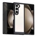 Gigapack Samsung Galaxy Z Fold6 5G (SM-F956) szilikon telefonvédő (ütésállóság, átlátszó hátlap) fekete