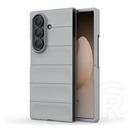 Gigapack Samsung Galaxy Z Fold7 (SM-F966) szilikon telefonvédő (ütésállóság, kameravédő, 3d) világosszürke