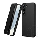 Gigapack Samsung S22 tok álló (aktív flip, oldalra nyíló, smart view window) fekete