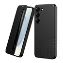 Gigapack Samsung S23 tok álló (aktív flip, oldalra nyíló, smart view window) fekete