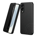 Gigapack Samsung S25 Edge tok álló (aktív flip, oldalra nyíló, smart view window) fekete