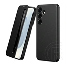 Gigapack Samsung S25 FE tok álló (aktív flip, oldalra nyíló, smart view window) fekete