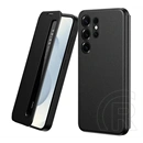 Gigapack Samsung S25 Ultra tok álló (aktív flip, oldalra nyíló, smart view window) fekete