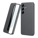 Gigapack Samsung S25 tok álló (aktív flip, oldalra nyíló, smart view window) sötétszürke