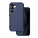 Gigapack Samsung S26 Plus szilikon telefonvédő (ütésállóság, kameravédő, karbon minta) sötétkék