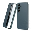 Gigapack Samsung S26 tok álló (aktív flip, oldalra nyíló, smart view window) sötétzöld
