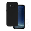 Gigapack Samsung S8 Plus szilikon telefonvédő (matt, mikrofiber plüss karcolásmentesítő belső, prémium) fekete