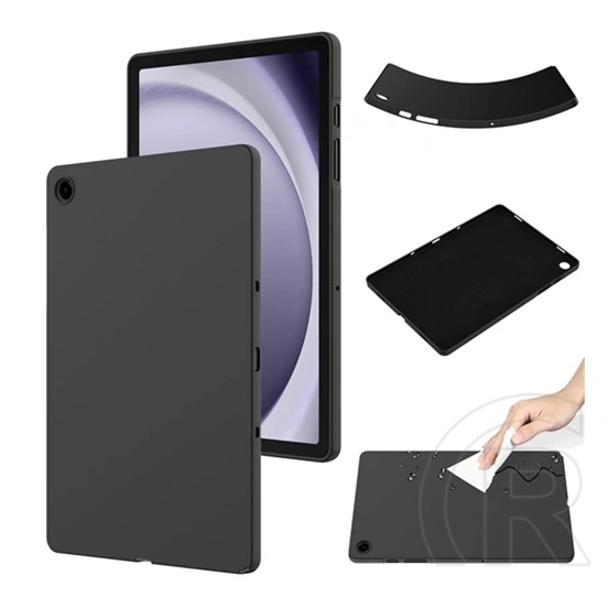 Gigapack Samsung Tab A11 Plus LTE szilikon telefonvédő (matt) fekete