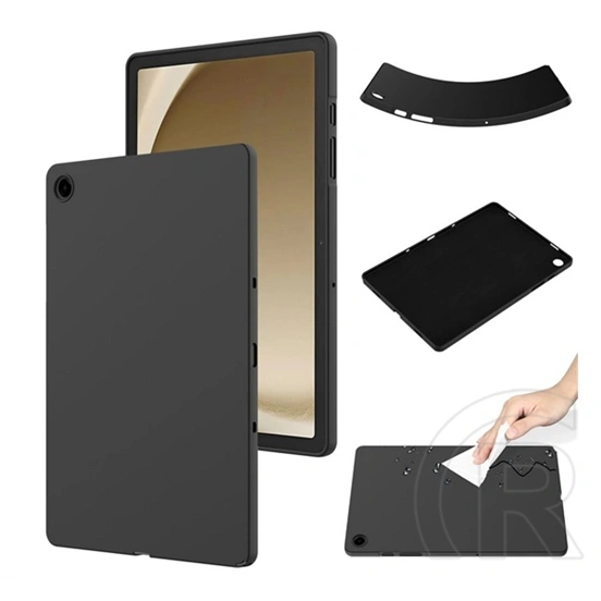 Gigapack Samsung Tab A9 Plus 5G szilikon telefonvédő (matt) fekete