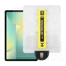 Gigapack Samsung Tab S11 5G képernyővédő üveg (0.3mm, 9h, nem íves + segédkeret) átlátszó