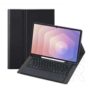 Gigapack Samsung Tab S11 Ultra 5G tok álló, bőr hatású (flip, bluetooth billentyűzet, angol nyelvű, ceruza tartó) fekete