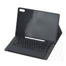 Gigapack Samsung Tab S11 Ultra 5G tok álló, bőr hatású (flip, bluetooth billentyűzet, angol nyelvű, ceruza tartó) fekete
