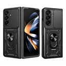 Gigapack Samsung Z Fold8 Ultra defender szilikon telefonvédő (ütésállóság, tartógyűrű, mágneses) fekete