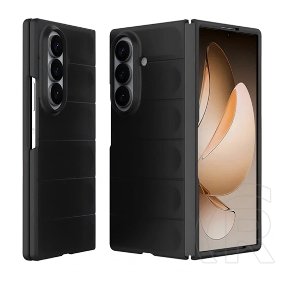 Gigapack Samsung Z Fold8 Ultra szilikon telefonvédő (ütésállóság, kameravédő, 3d) fekete
