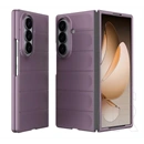 Gigapack Samsung Z Fold8 Ultra szilikon telefonvédő (ütésállóság, kameravédő, 3d) lila