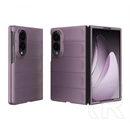 Gigapack Samsung Z Fold8 szilikon telefonvédő (ütésállóság, kameravédő, 3d) lila