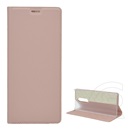 Gigapack Sony Xperia 1 (J9110) tok álló, bőr hatású (Flip, oldalra nyíló, asztali tartó funkció) rozéarany