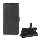 Gigapack Sony Xperia L2 (H4311) tok álló, bőr hatású (Flip, oldalra nyíló, asztali tartó funkció, prémium) fekete