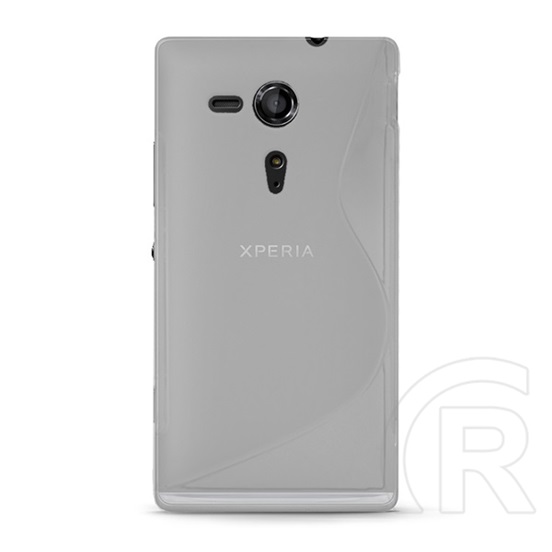 Gigapack Sony Xperia SP szilikon telefonvédő (S-line, átlátszó)