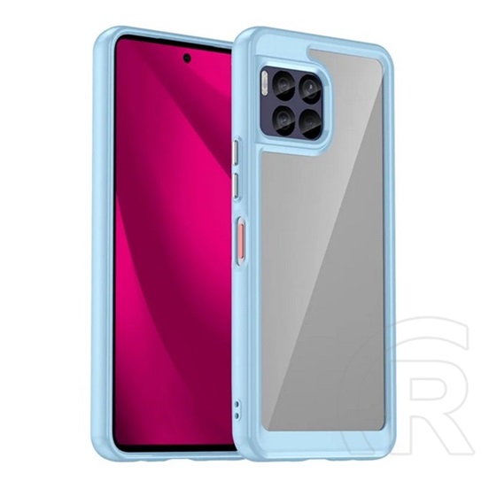 Gigapack T Phone 2 Pro 5G szilikon telefonvédő (ütésállóság, átlátszó hátlap) világoskék
