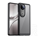 Gigapack Vivo V50 szilikon telefonvédő (ütésállóság, átlátszó hátlap) fekete