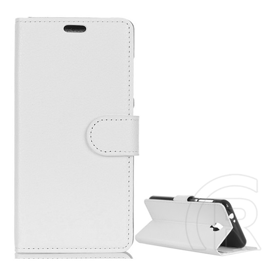 Gigapack Vodafone Smart N9 Lite (VFD620) tok álló, bőr hatású (Flip, asztali tartó funkció, prémium) fehér