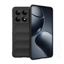 Gigapack Xiaomi 14T Pro 5G szilikon telefonvédő (ütésállóság, kameravédő, 3d) fekete