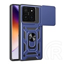 Gigapack Xiaomi 14T Pro defender szilikon telefonvédő (ütésállóság, tartógyűrű, kameravédő) sötétkék