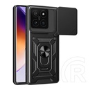 Gigapack Xiaomi 14T defender szilikon telefonvédő (ütésállóság, tartógyűrű, kameravédő) fekete