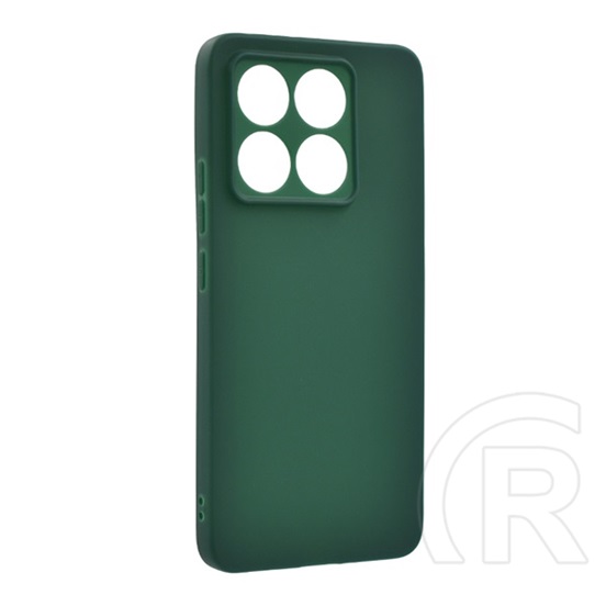 Gigapack Xiaomi 14T szilikon telefonvédő (matt) sötétzöld
