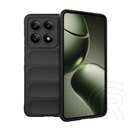 Gigapack Xiaomi 14T szilikon telefonvédő (ütésállóság, kameravédő, 3d) fekete
