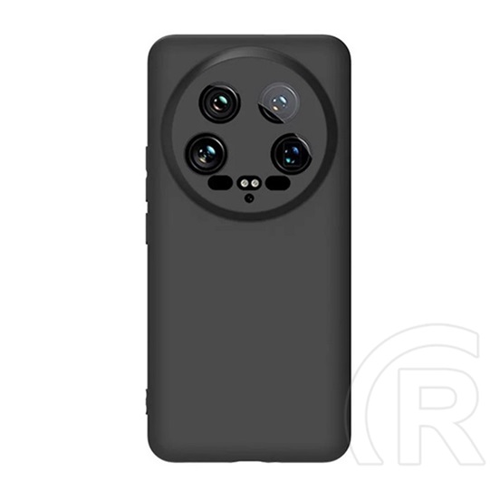 Gigapack Xiaomi 14 Ultra szilikon telefonvédő (matt) fekete