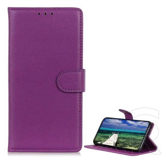 Gigapack Xiaomi 14 Ultra tok álló, bőr hatású (flip, oldalra nyíló, asztali tartó, prémium) lila