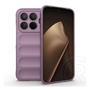 Gigapack Xiaomi 15T Pro szilikon telefonvédő (ütésállóság, kameravédő, 3d) lila