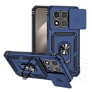 Gigapack Xiaomi 15T defender szilikon telefonvédő (ütésállóság, tartógyűrű, kameravédő) sötétkék