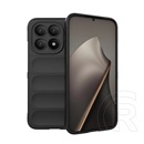 Gigapack Xiaomi 15T szilikon telefonvédő (ütésállóság, kameravédő, 3d) fekete