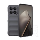 Gigapack Xiaomi 15T szilikon telefonvédő (ütésállóság, kameravédő, 3d) sötétszürke
