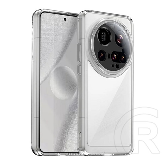 Gigapack Xiaomi 15 Ultra szilikon telefonvédő (ütésállóság, átlátszó hátlap) átlátszó