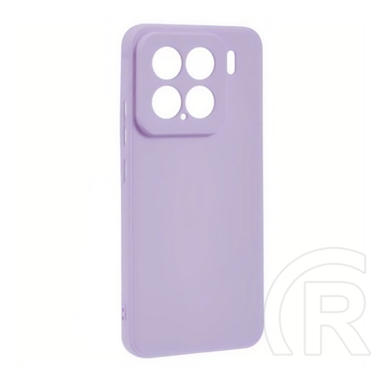 Gigapack Xiaomi 15 szilikon telefonvédő (matt) lila
