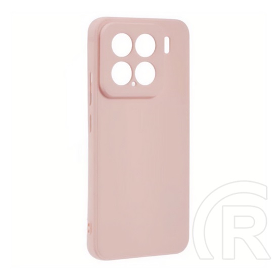 Gigapack Xiaomi 15 szilikon telefonvédő (matt) rózsaszín
