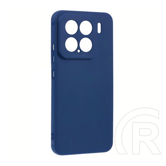 Gigapack Xiaomi 15 szilikon telefonvédő (matt) sötétkék