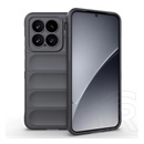 Gigapack Xiaomi 15 szilikon telefonvédő (ütésállóság, kameravédő, 3d) sötétszürke
