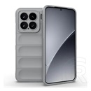 Gigapack Xiaomi 15 szilikon telefonvédő (ütésállóság, kameravédő, 3d) világosszürke
