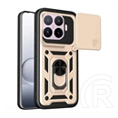 Gigapack Xiaomi 17T Pro defender szilikon telefonvédő (ütésállóság, tartógyűrű, mágneses) arany