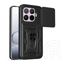 Gigapack Xiaomi 17T defender szilikon telefonvédő (ütésállóság, tartógyűrű, mágneses) fekete