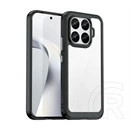 Gigapack Xiaomi 17T szilikon telefonvédő (ütésállóság, átlátszó hátlap) fekete