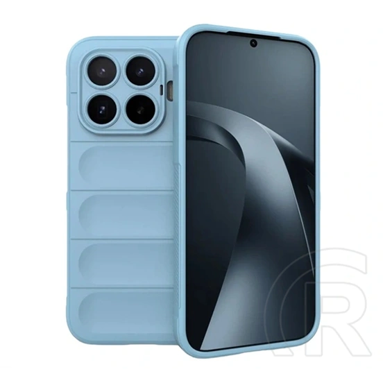 Gigapack Xiaomi 17T szilikon telefonvédő (ütésállóság, kameravédő, 3d) világoskék